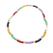 Load image into Gallery viewer, 14Kt Gold and Gemstone Necklace
