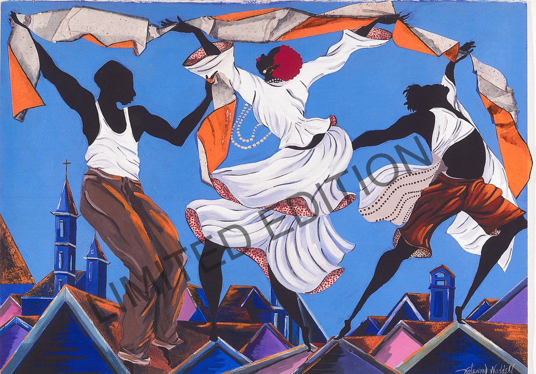 Dance to THE MOVEMENT Limited Edition Unframed Print by Alice Gatewood-Waddell.