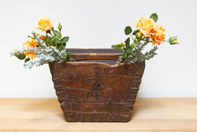 Load image into Gallery viewer, Old Wood Rice Harvesting Basket
