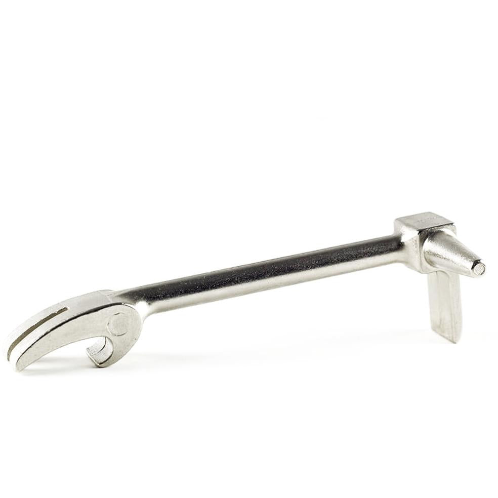 Halligan Bottle Opener - Nickel Plated