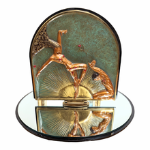 Load image into Gallery viewer, Femme Fatale - Erté designed Bronze Table Mirror (10 of 275)
