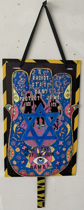 A Racist State Can't Protect Jews - Jews Say: Not in Our Name! - Myra Eastman (Santa Cruz, CA)