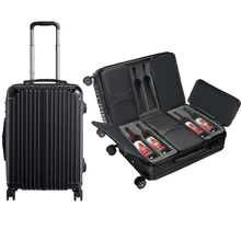 Load image into Gallery viewer, Wine Suitcase for Airplanes 12 Bottles With Wine Carrier Cases Bags, Gift For Wine Lovers
