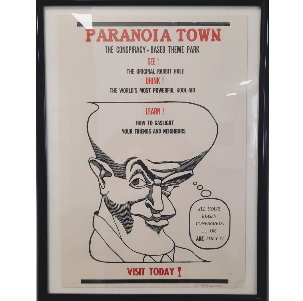 Paranoia Town<br>by Anders Sandstrom<br>(Indianapolis, IN)
